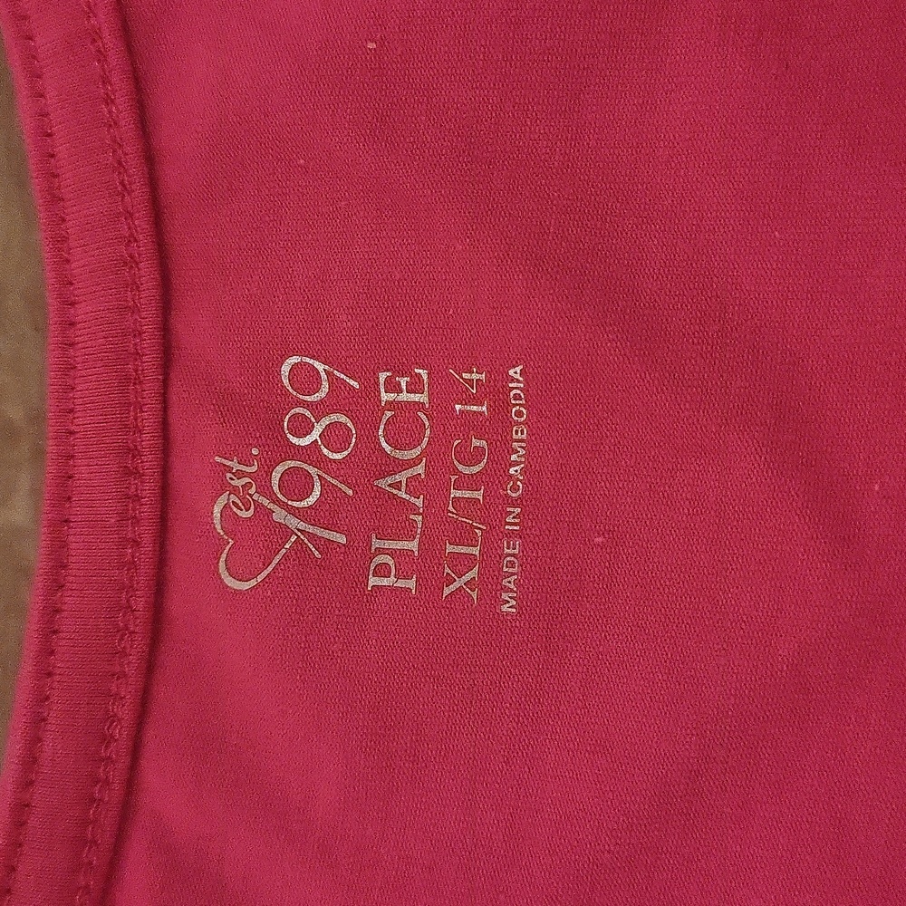 Girls Cardigan shoulder shrug, Pink, Children's Place, Size XL 14 - Picture 3 of 4